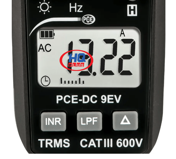 Ampe Kìm Kiểm Tra Xe Điện Thông Minh EVSE Model PCE-DC 9V Hãng PCE Anh Quốc
