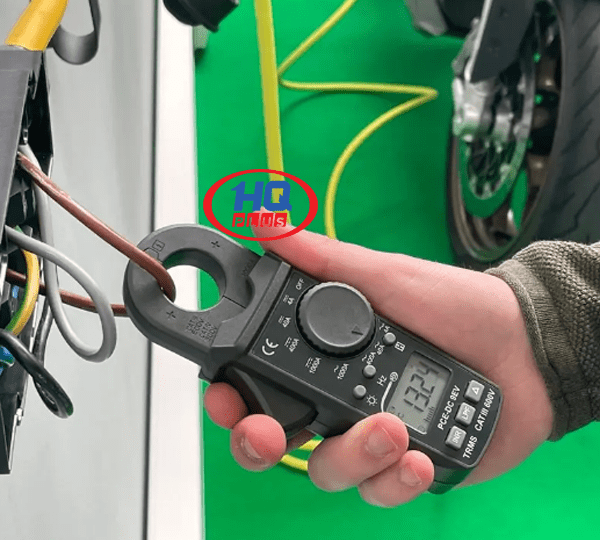 Ampe Kìm Kiểm Tra Xe Điện Thông Minh EVSE Model PCE-DC 9V Hãng PCE Anh Quốc