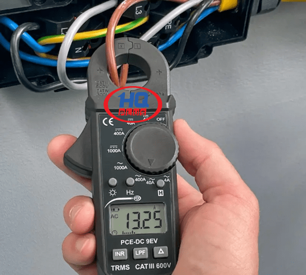 Ampe Kìm Kiểm Tra Xe Điện Thông Minh EVSE Model PCE-DC 9V Hãng PCE Anh Quốc