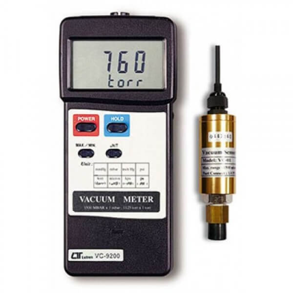 Vacuum pressure gauge LUTRON VC-9200
