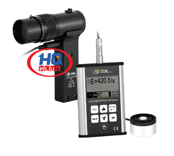 Light Meter PCE-LMD 200-LD-KIT incl. luminance accessory