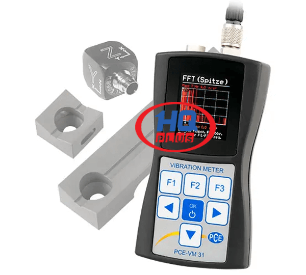 Human Vibration Meter with Hand-Arm Sensor PCE-VM 31-HA