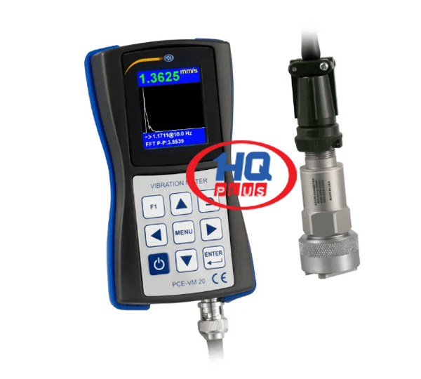 Máy Đo Kiểm Tra Phân Tích Độ Rung Model Vibration Meter PCE-VM 20 Đa Năng Hãng PCE Anh Quốc