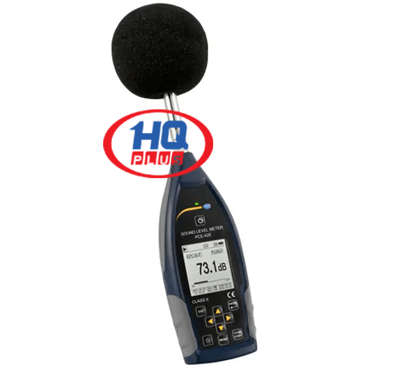 Máy Đo Mức Độ Tiếng Ồn Âm Thanh PCE-428 Khoản Đo 25 ... 136 db(A) Sound Level Meter Hãng PCE Instruments