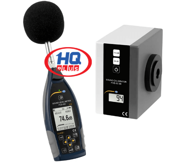 Máy Đo Mức Độ Tiếng Ồn Âm Thanh PCE-432-SC 09 Khoản Đo 22 ... 136 db(A) Sound Level Meter Hãng PCE Instruments