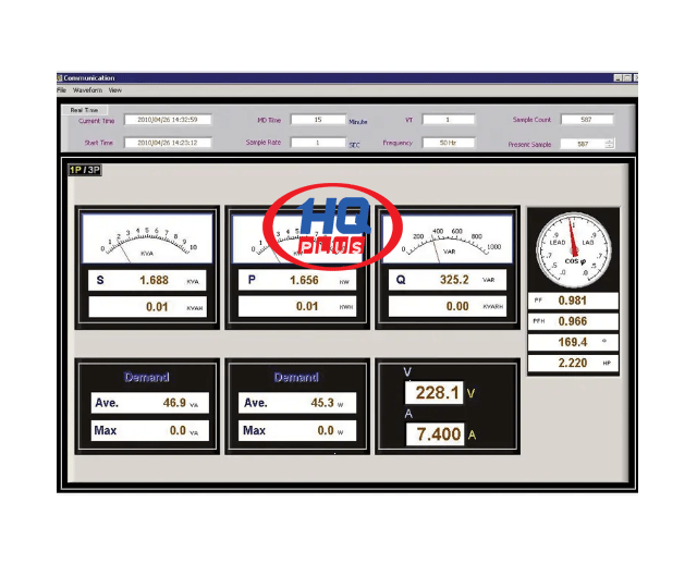 Power Analyzer PCE-GPA 62