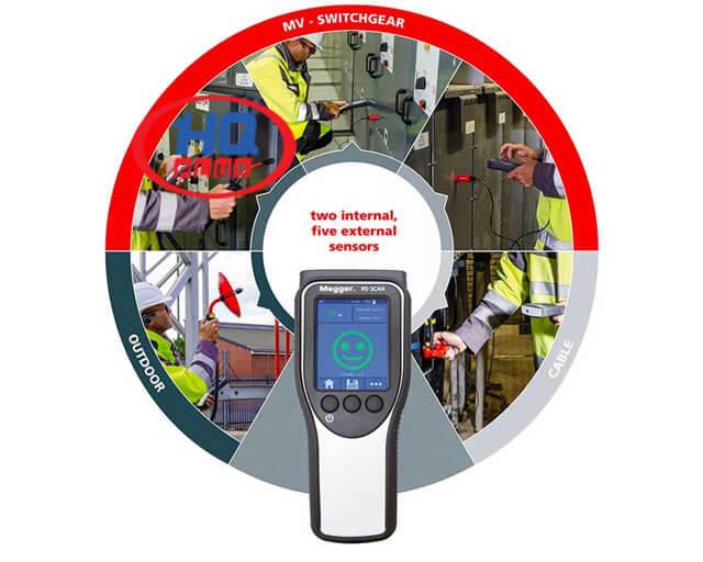PD SCAN Handheld Scanner for PD Surveying In MV and HV plants