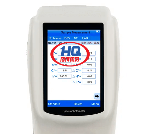 Máy Đo Quang Phổ Kỹ Thuật Số Cầm Tay Model Spectrophotometer PCE-CSM 10 Hãng PCE Anh Quốc