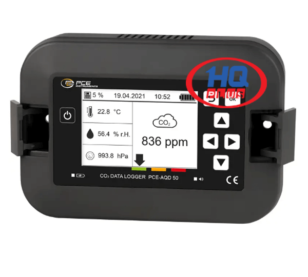Máy Ghi Dữ Liệu Theo Dõi Chất Lượng Không Khí Treo Tường Model PCE-AQD 50 Hãng PCE Instruments