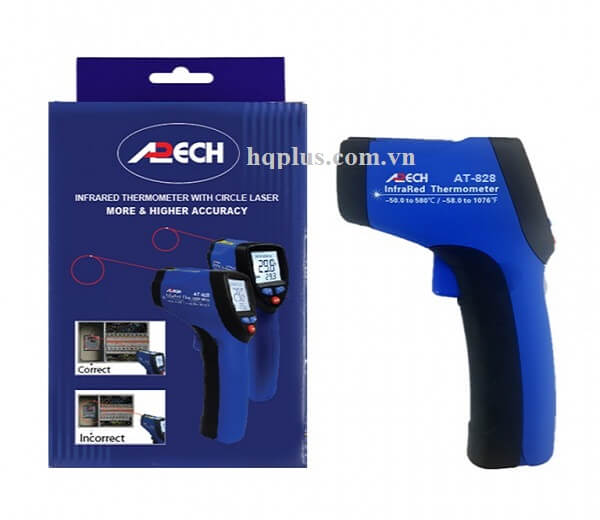 Súng Đo Nhiệt Độ Bằng Tia Hồng Ngoại APECH Model AT-828