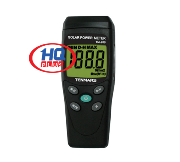 Thiết Bị Đo Bức Xạ Năng Lượng Mặt Trời Model TM-206 Hãng Tenmars Đài Loan