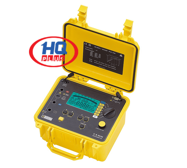 Thiết Bị Đo Điện Trở Cách Điện Cao Áp 5kV Model C.A 6545 Hãng Sản Xuất Chauvin Arnoux Pháp