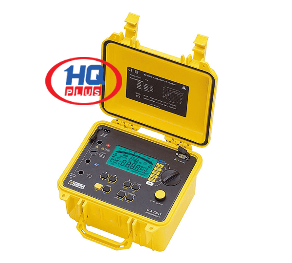 Thiết Bị Đo Điện Trở Cách Điện Cao Áp 5kV Model C.A 6547 Hãng Sản Xuất Chauvin Arnoux Pháp