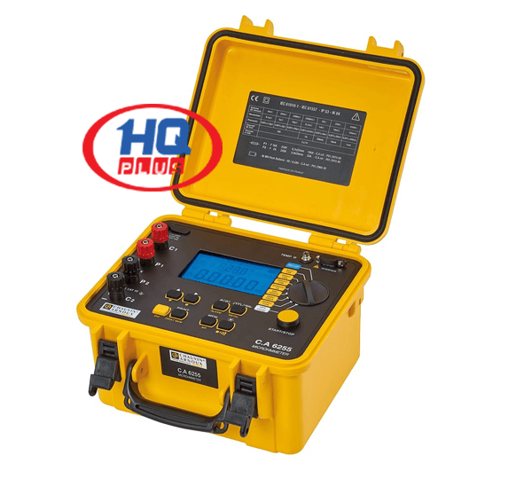 Thiết Bị Đo Điện Trở Tiếp Xúc Thấp Micro Ohmmeter Model C.A 6255 Hãng Sản Xuất Chauvin Arnoux Pháp