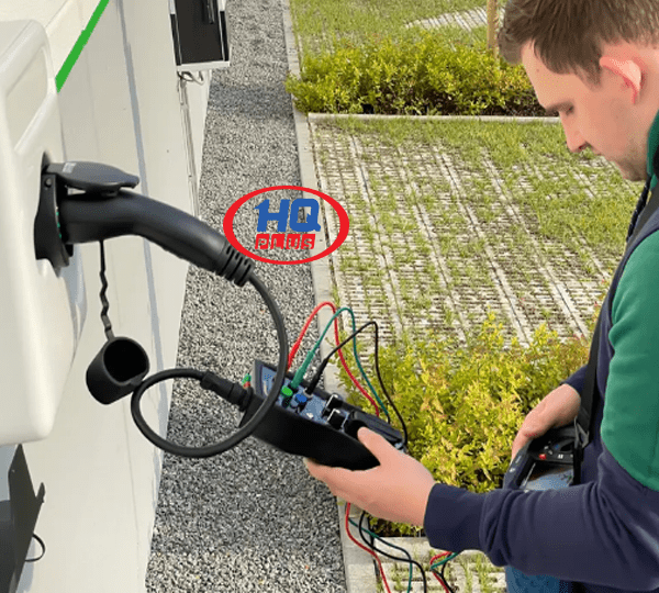 Thiết Bị Đo Kiểm Tra Sạc Xe Điện Thông Minh EVSE Cầm Tay Model PCE-EVSE KIT2 Hãng PCE Anh Quốc